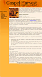 Mobile Screenshot of gospelharvest.org